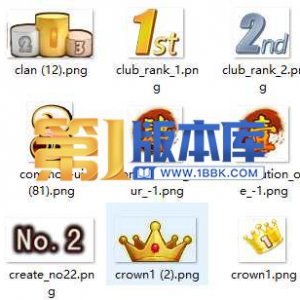 1-0排名素材图标